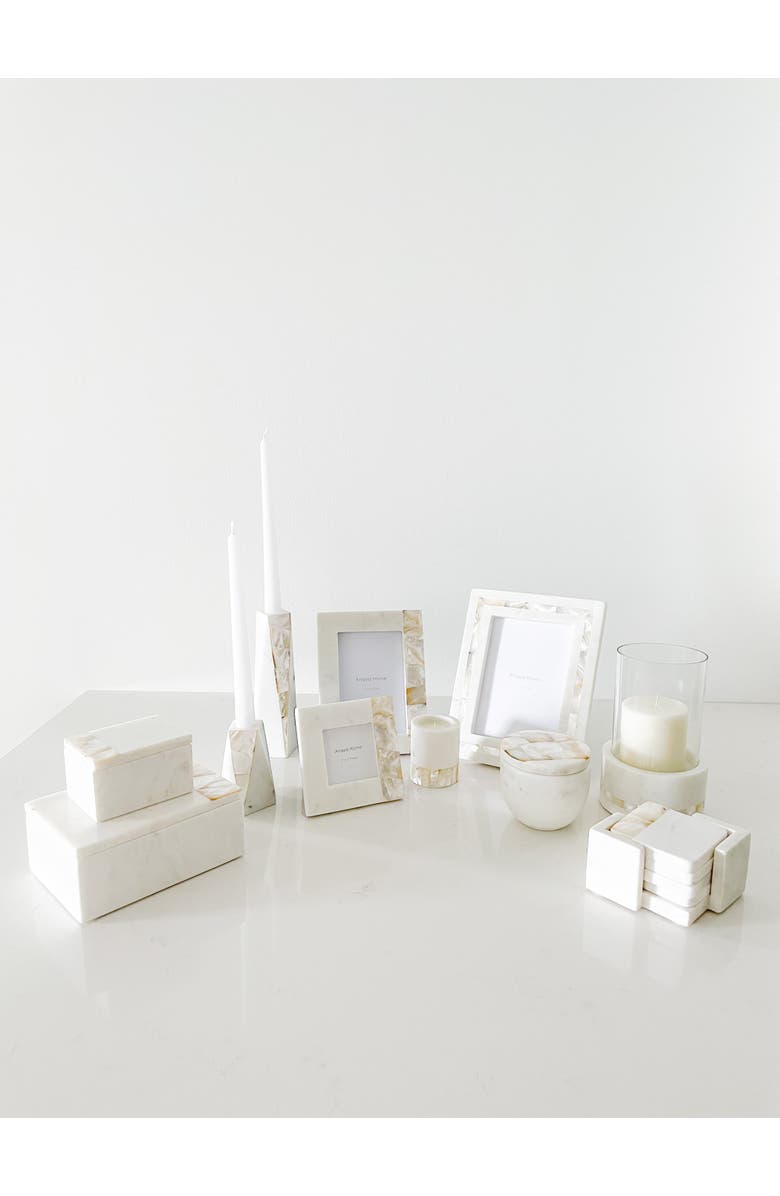 Anaya Mother of Pearl Marble Decor Box, Alternate, color, 