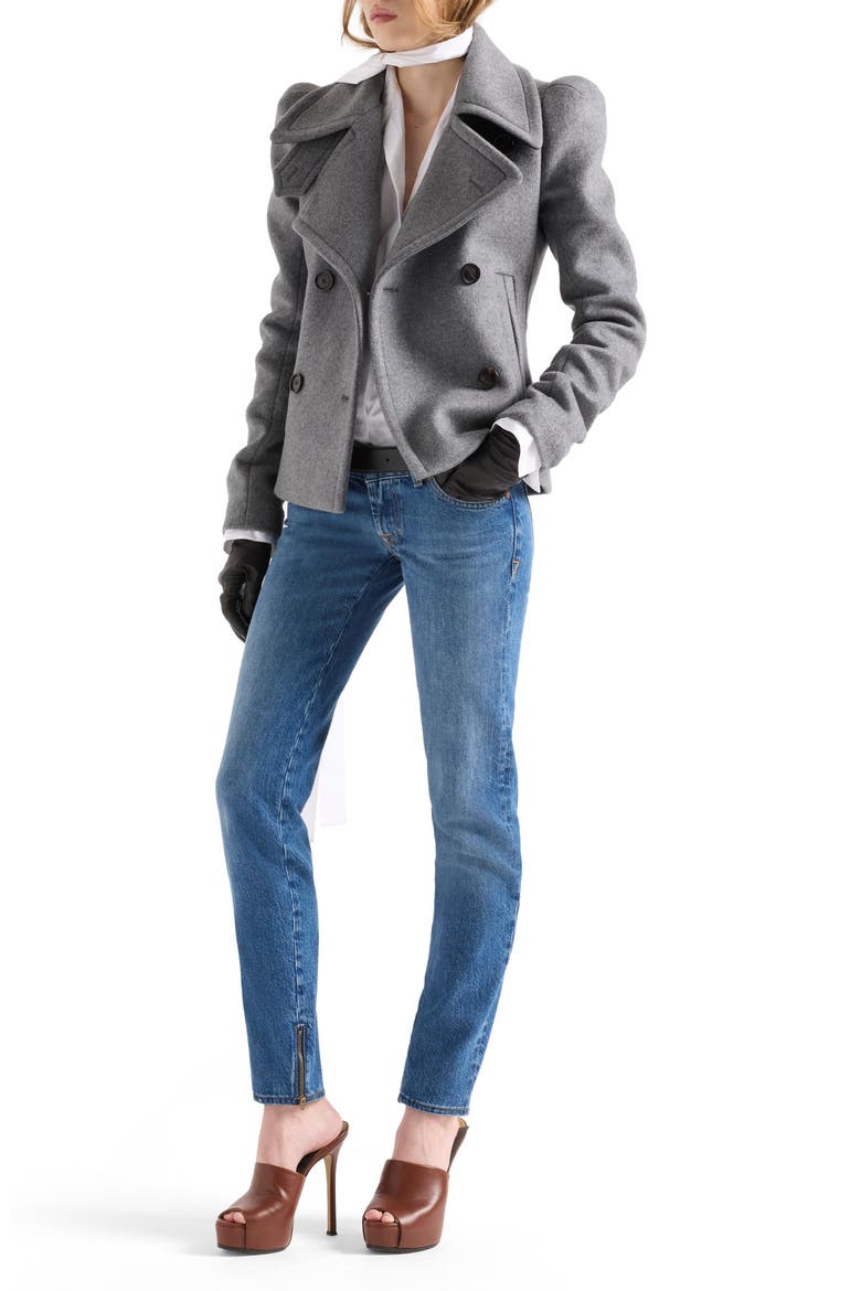 Y2K Low Rise Ankle Skinny Jeans, Alternate, color, MIDTOWN