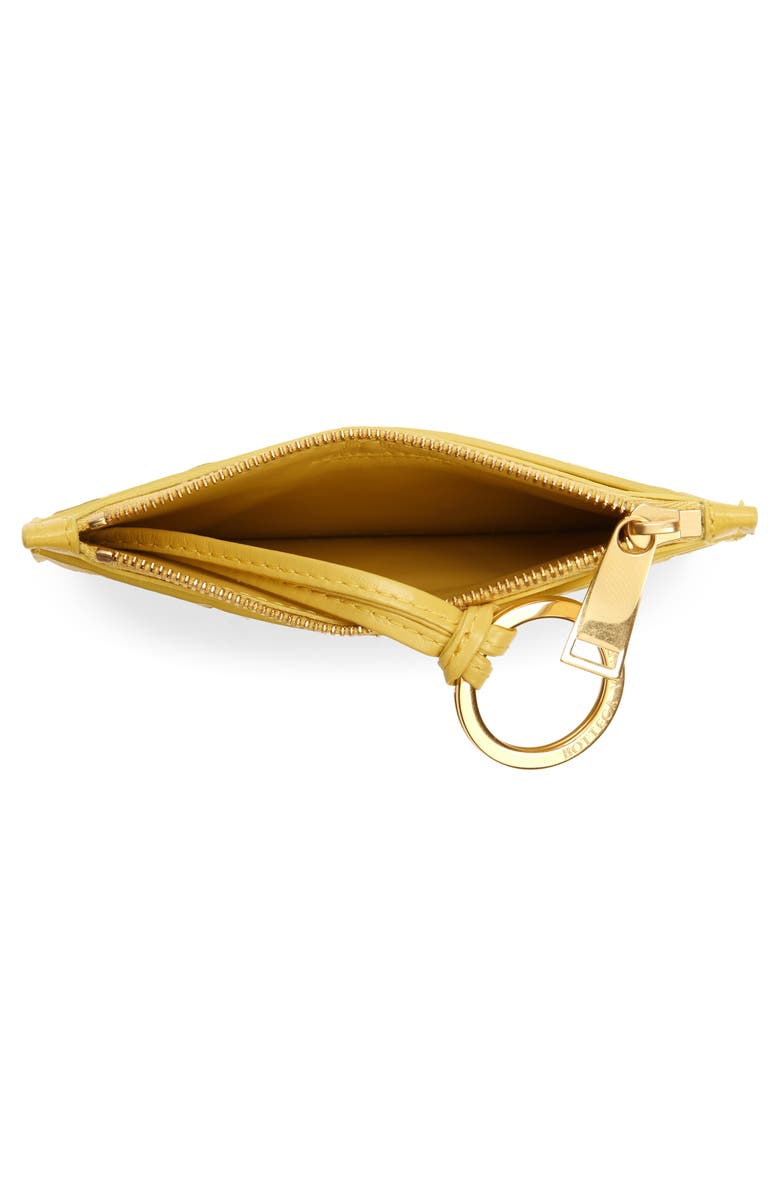 Bottega Veneta Intrecciato Leather Card Case, Alternate, color, 