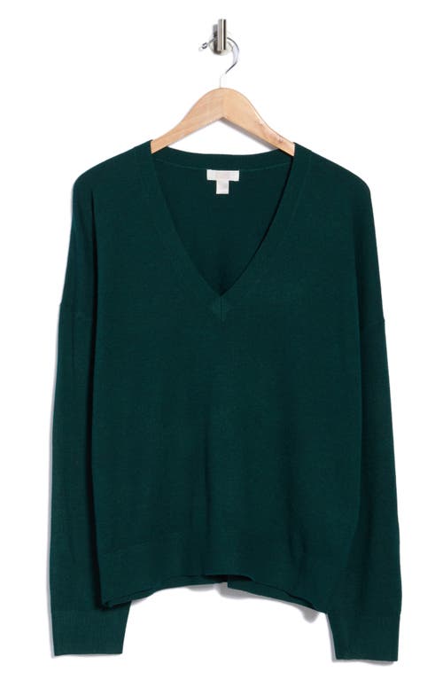Nordstrom Rack V-neck Pullover Sweater In Green