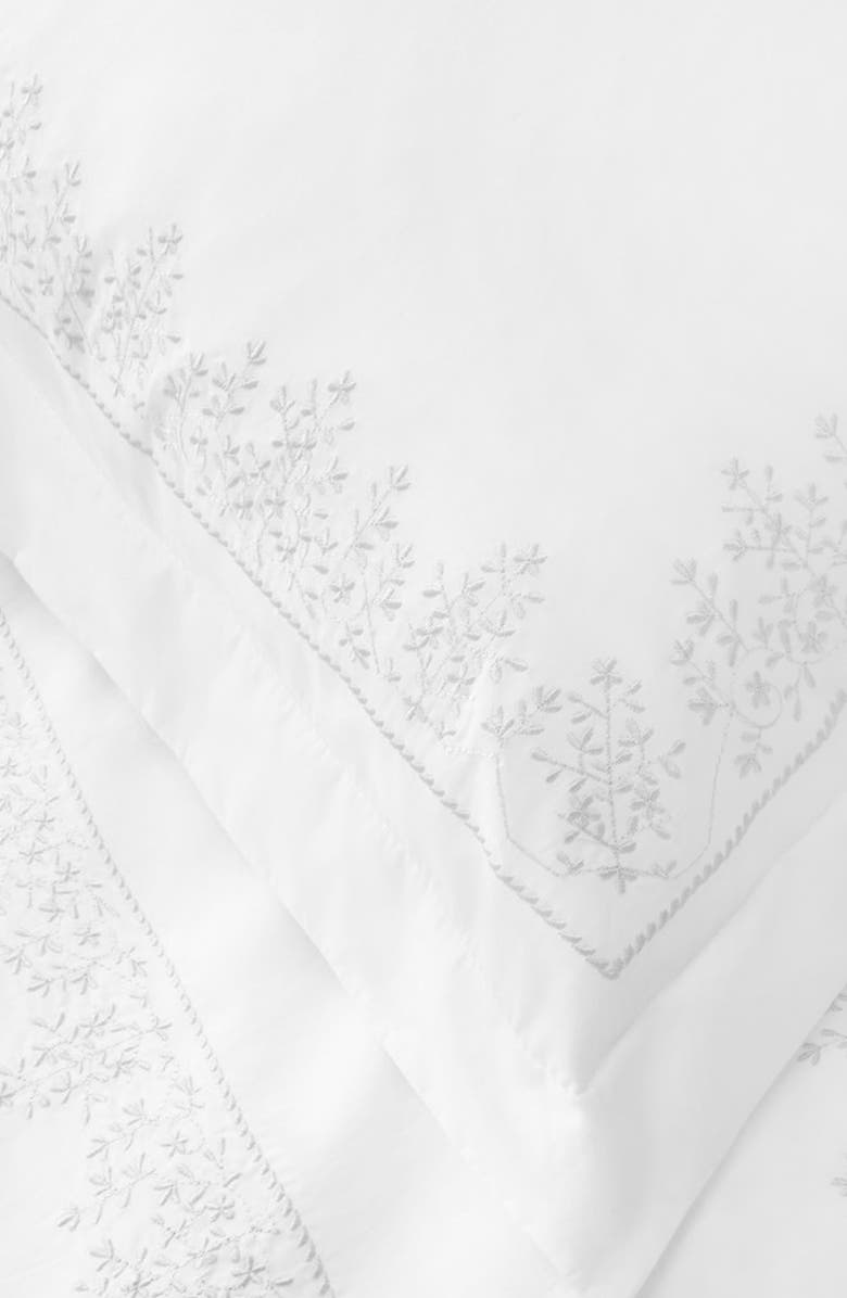 MELANGE HOME Embroidered 2-Pack Euro Shams, Alternate, color, 