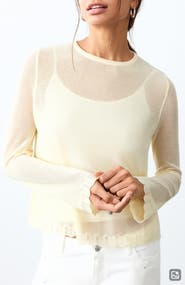 MANGO TEEN Open Stitch Sweater