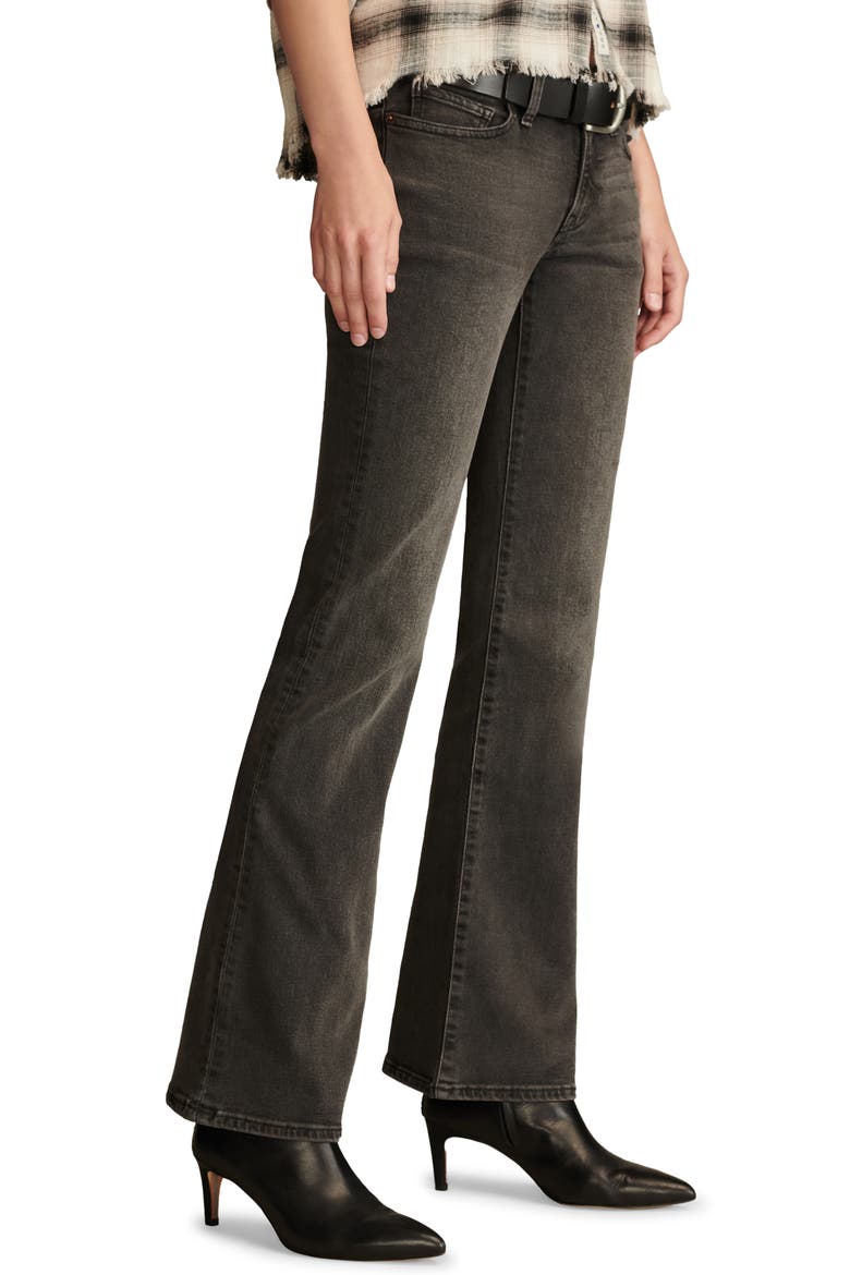 Sweet Low Rise Flare Jeans, Alternate, color, PHANTOM WASH