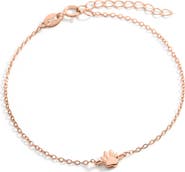 Mint & Lily Tiny Pawprint Bracelet