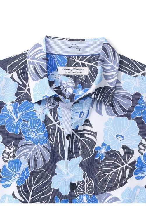 Tommy Bahama Men's Coastal Cool Azul Escape Short Sleeve Button-front Shirt
