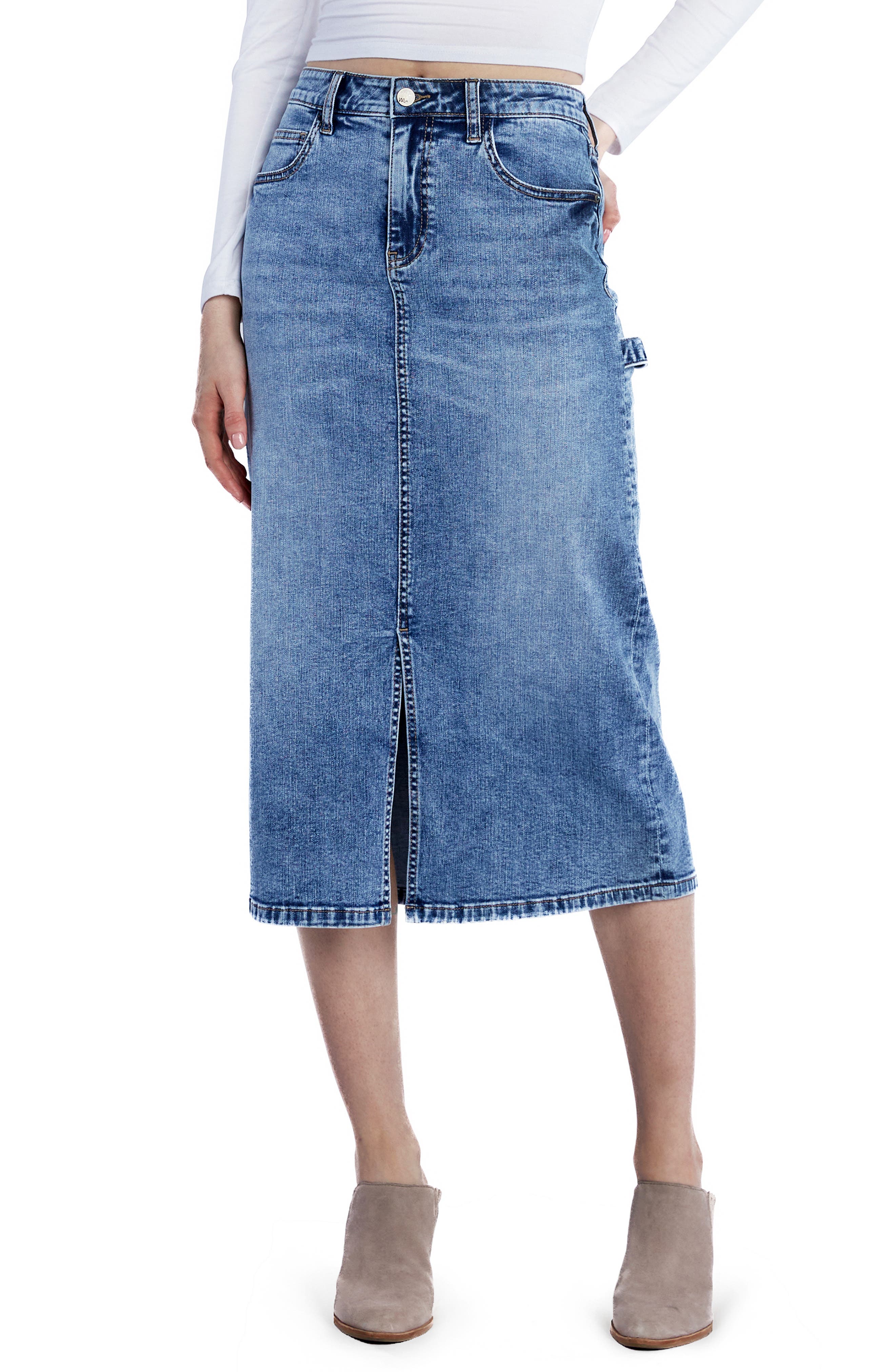 Unity Utility Denim Skirt - image 3