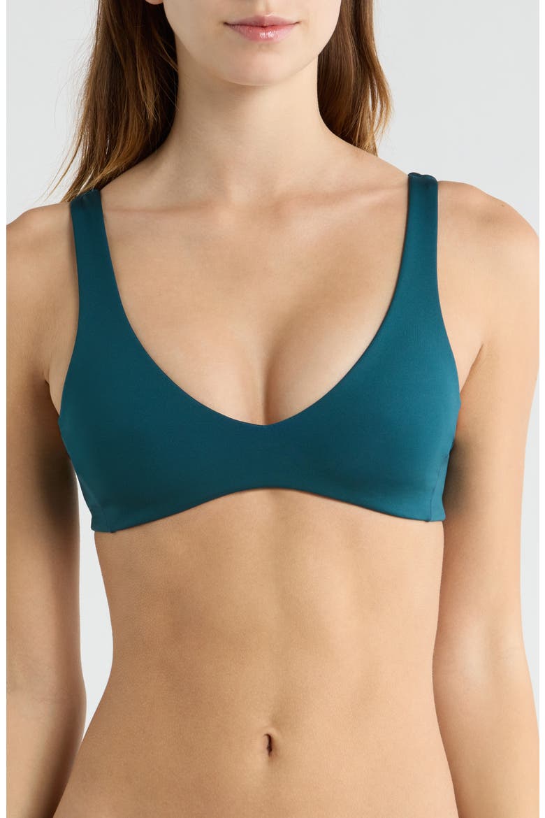 Plunge Bikini Top, Main, color, DEEP END