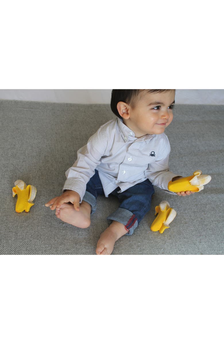 Oli&Carol Oli and Carol Ana Banana Teething Toy, Alternate, color,