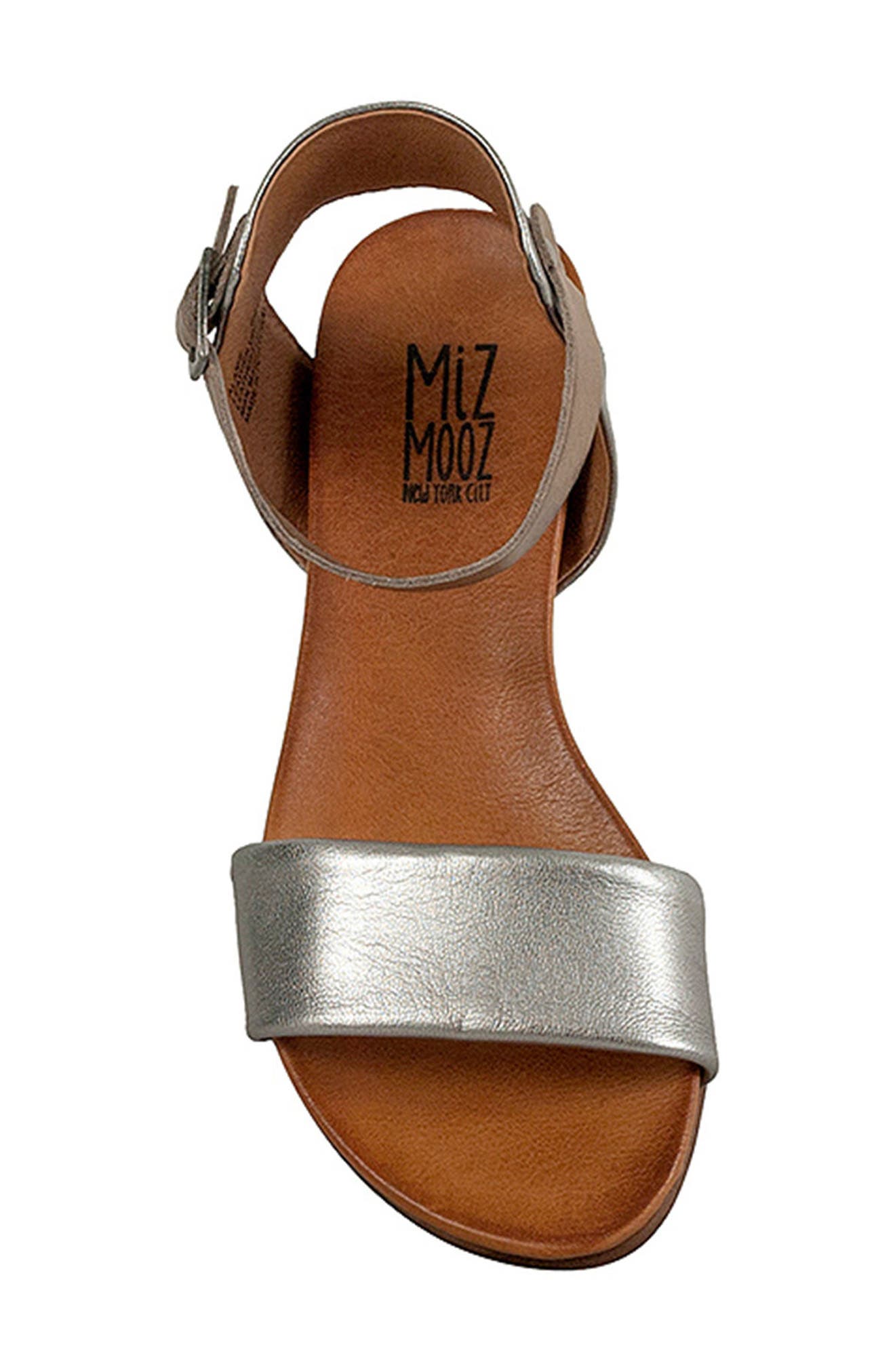 Miz Mooz Alanis Flat Sandal, Alternate, color, 
