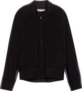 Marni Trunkaroo Mixed Media Bomber Jacket