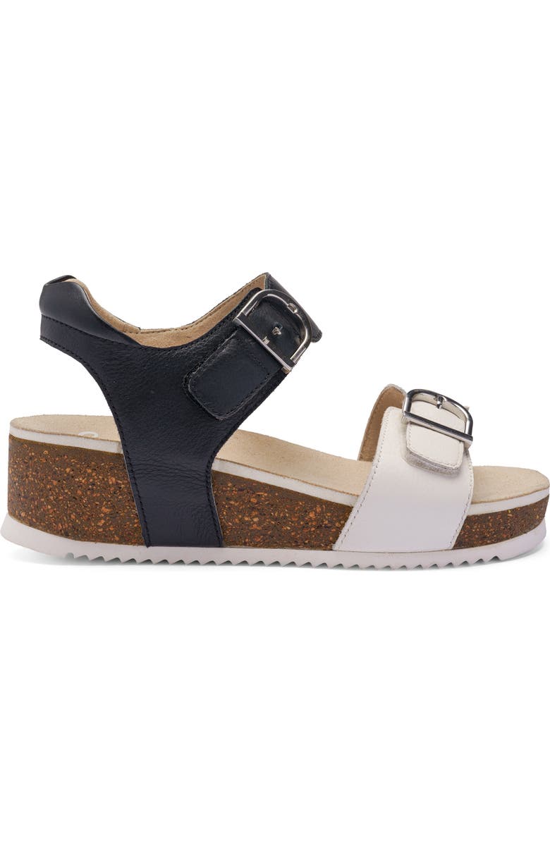 ara Nova Platform Wedge Sandal, Alternate, color, White