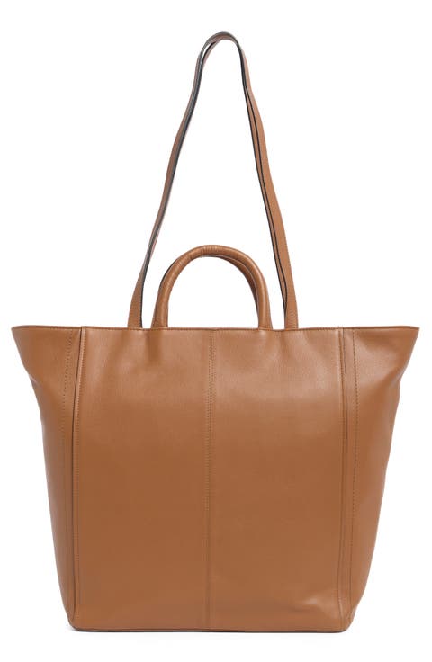 Sina Leather Tote Bag