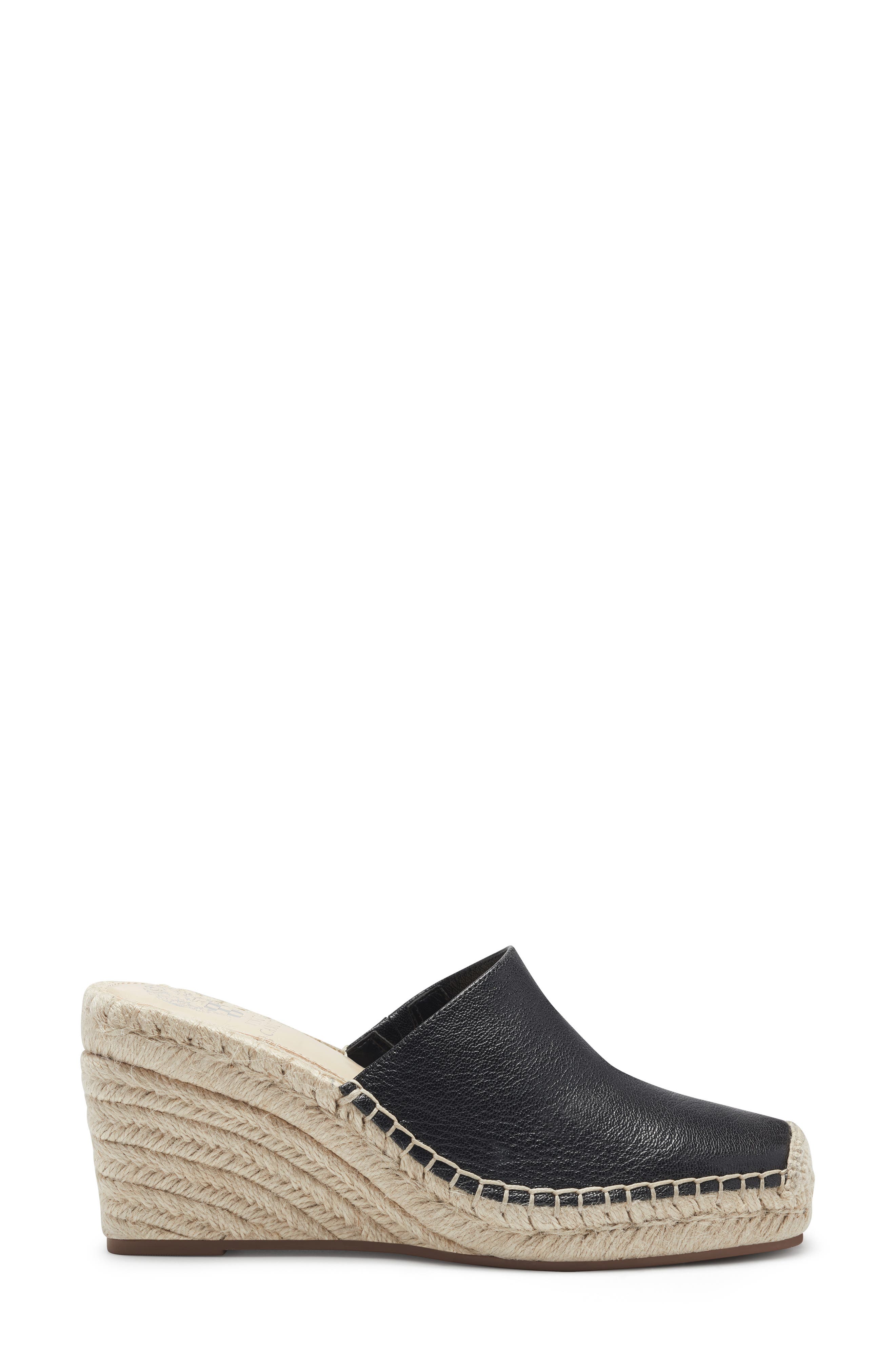 Kordinan Espadrille Mule, Alternate, color, BLACK