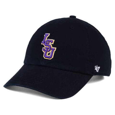 Men's '47 Black LSU Tigers Clean Up Adjustable Hat