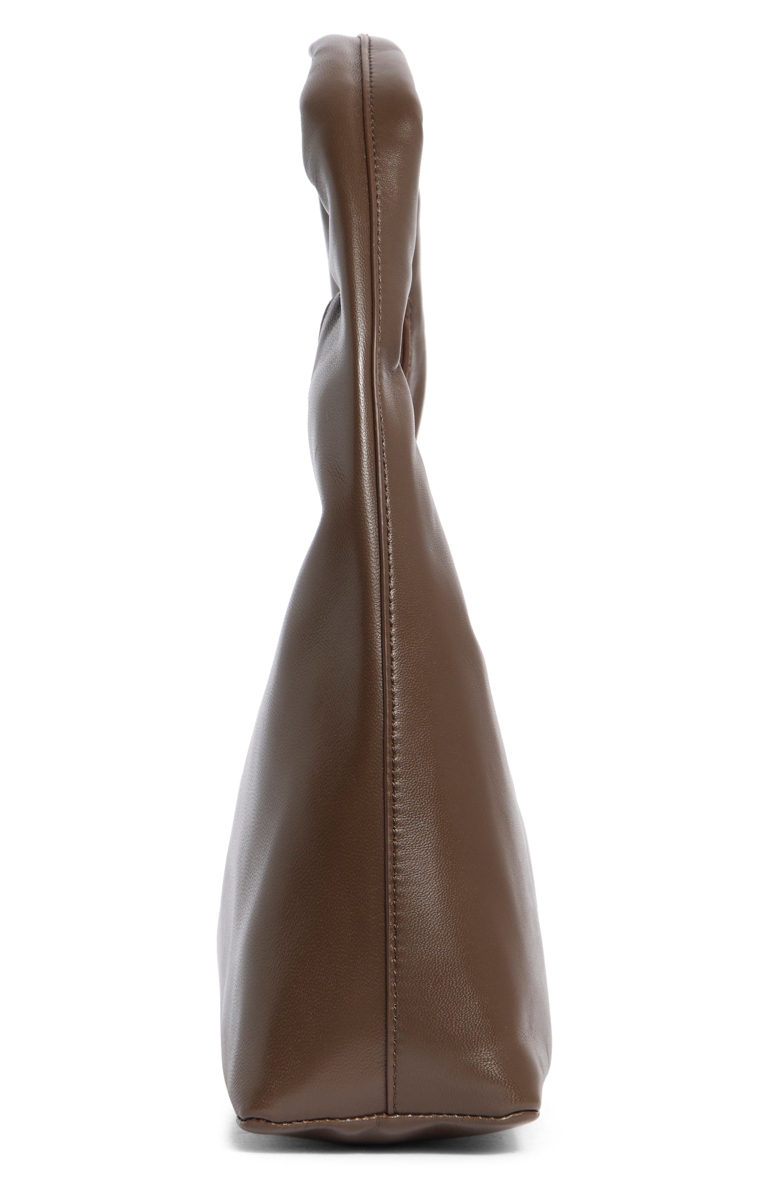 Reformation Willow Leather Shoulder Bag, Alternate, color, Pinecone Leather