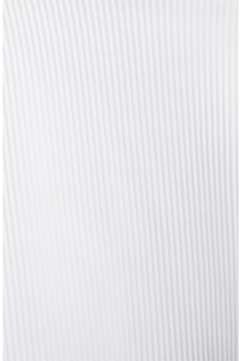 Dri-FIT Ribbed Miniskirt, Alternate, color, WHITE/ BLACK