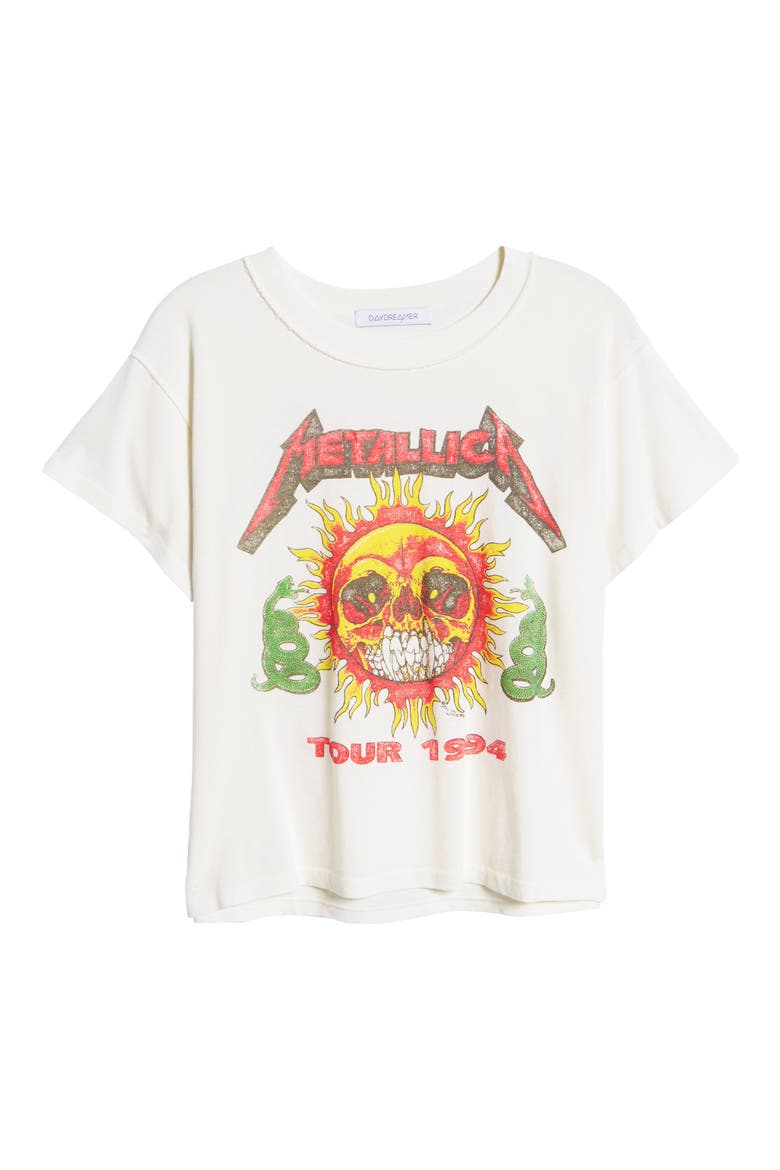 Metallica 1994 Tour Graphic Tee, Alternate, color, VINTAGE WHITE