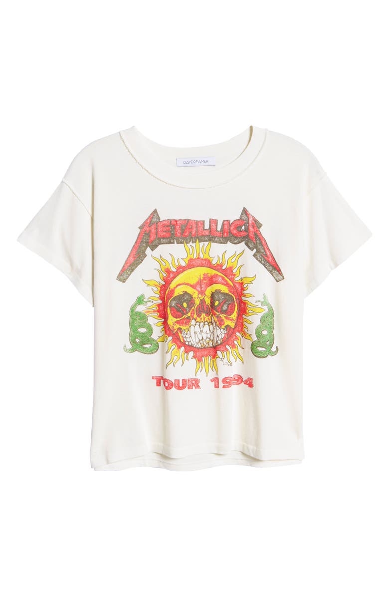 Daydreamer Metallica 1994 Tour Graphic Tee, Alternate, color,