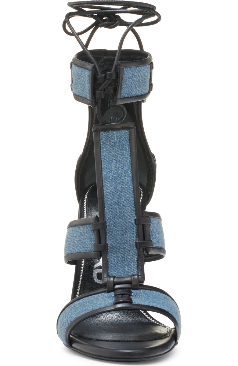 TOM FORD Patchwork T-Strap Sandal, Alternate, color,