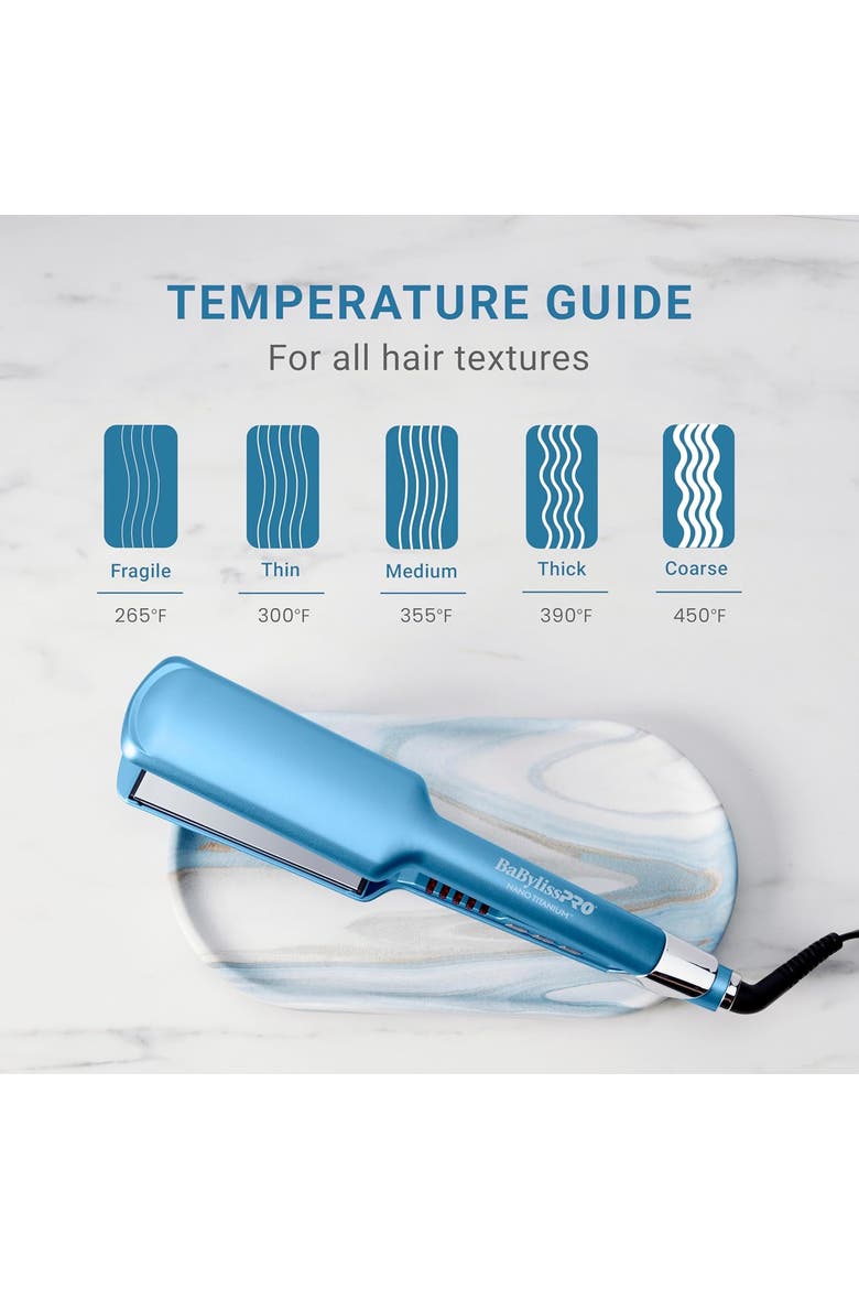 Nano Titanium 2" Ultra-Sleek Straightener, Alternate, color, Blue