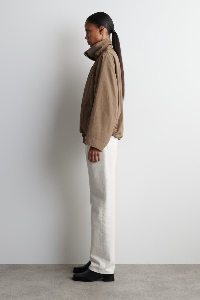 Chord Straight-Leg Jeans, Alternate, color, WHITE