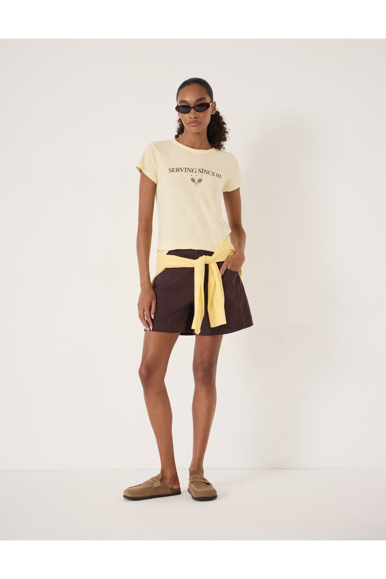 Serving Since Graphic T-Shirt, Alternate, color, Soft Yellow
