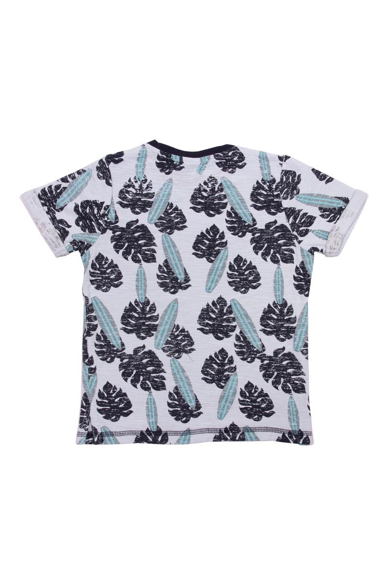 Bear Camp Kids' Surf Palm Cotton Pocket T-Shirt, Alternate, color,