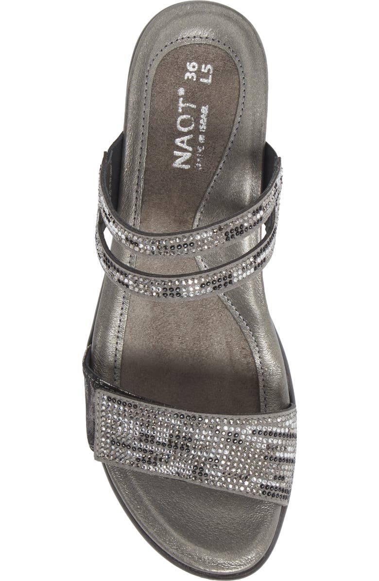 Naot Temper Embellished Slide Sandal, Alternate, color,