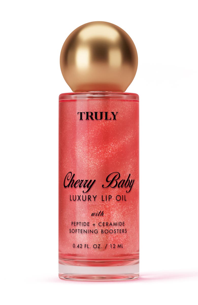 TRULY BEAUTY Cherry Baby Luxury Lip Oil, Main, color,