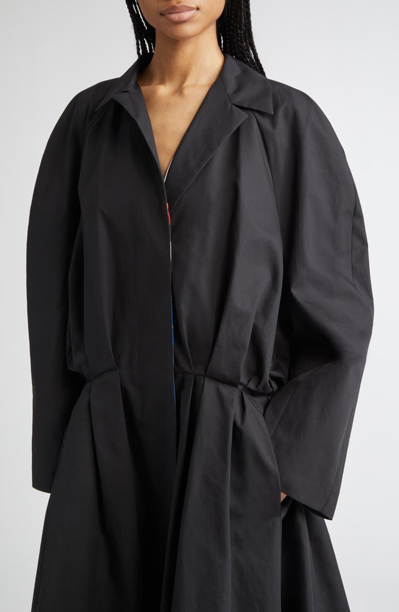 Marni Oversize Cotton Coat, Alternate, color,