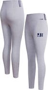 Post Women's Pro Standard Heather Gray Jackson State Tigers Classic 3-Hit Jersey Leggings