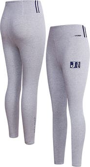 Post Women's Pro Standard Heather Gray Jackson State Tigers Classic 3-Hit Jersey Leggings