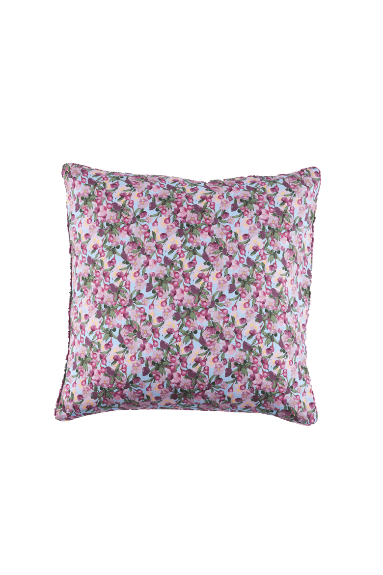 Square Pillow Cover Romance - Cover Only, Main, color, Blue