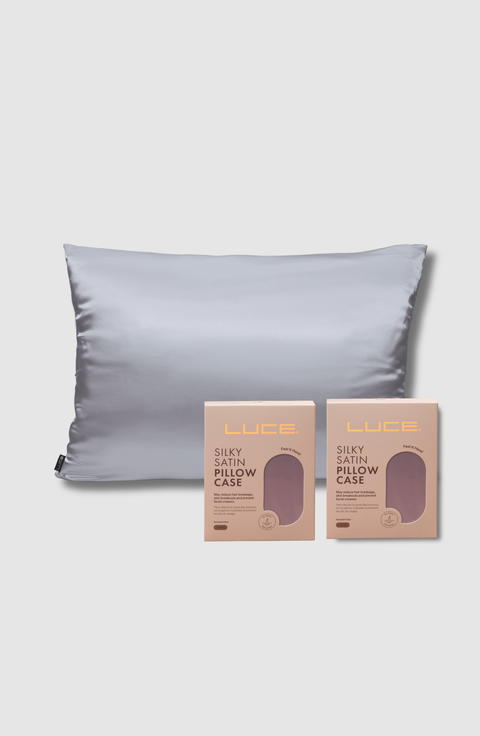 Silky Satin Pillow Case 2 Pieces