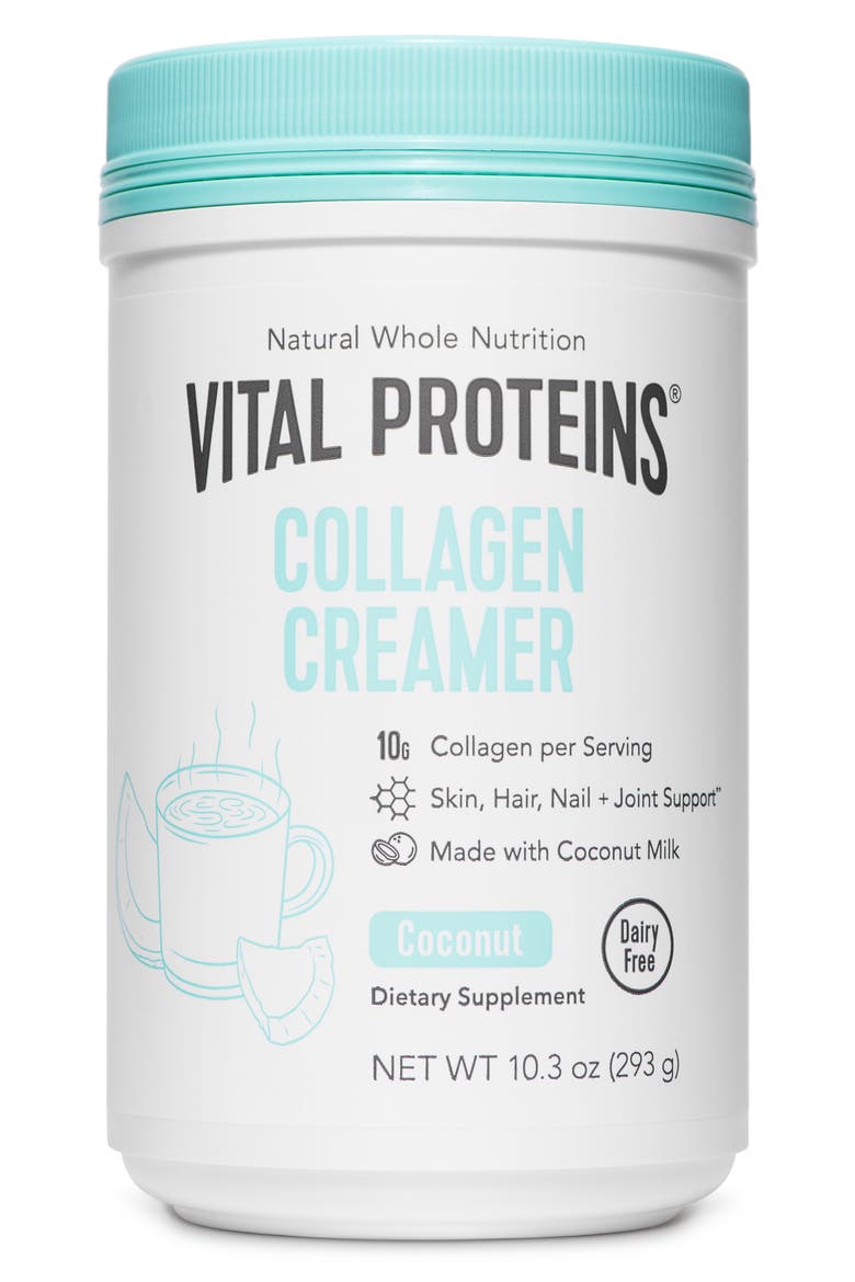 Collagen Creamer Dietary Supplement, Main, color, COCONUT