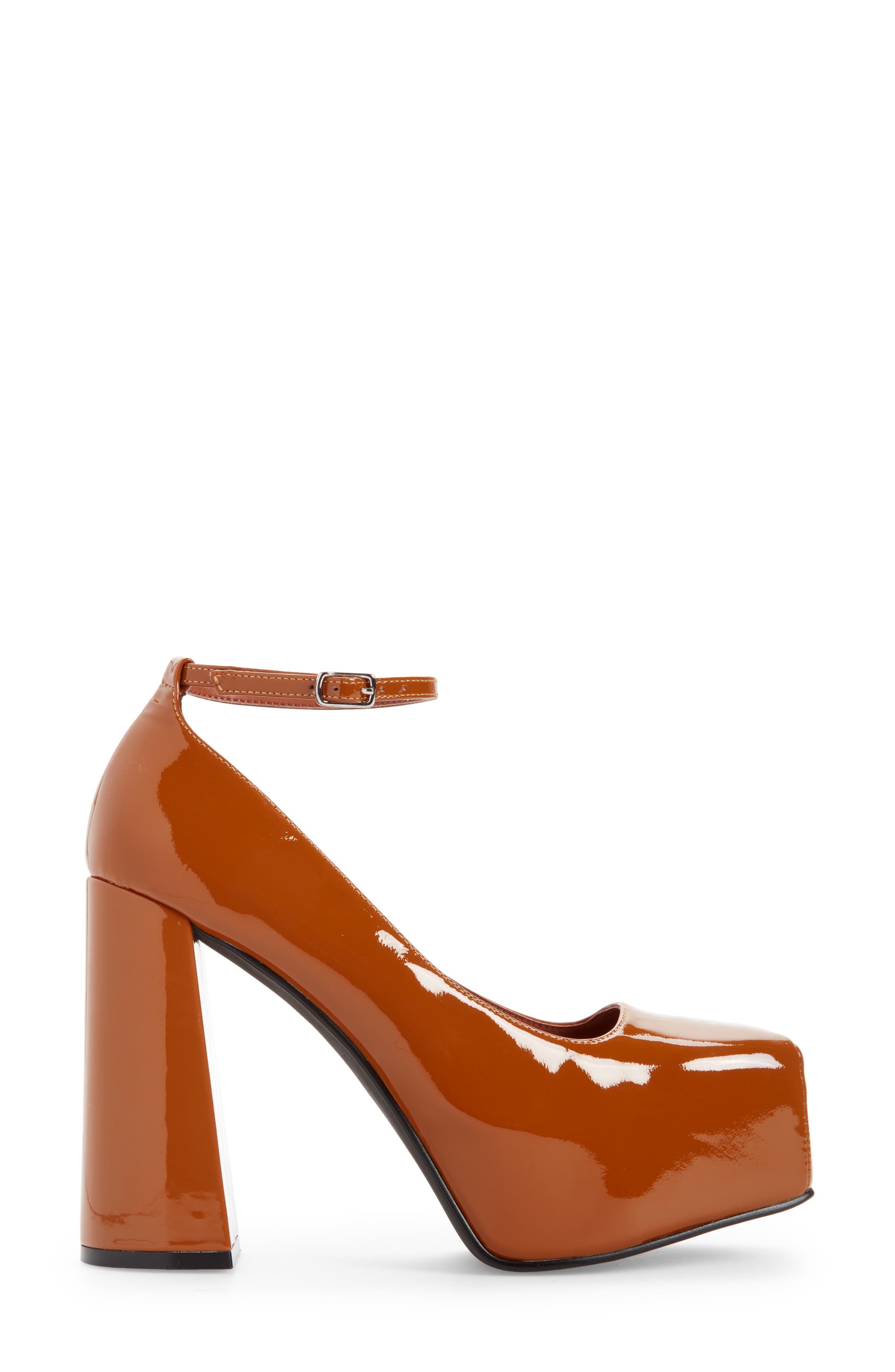 Goody Platform Pump, Alternate, color, TAN PATENT