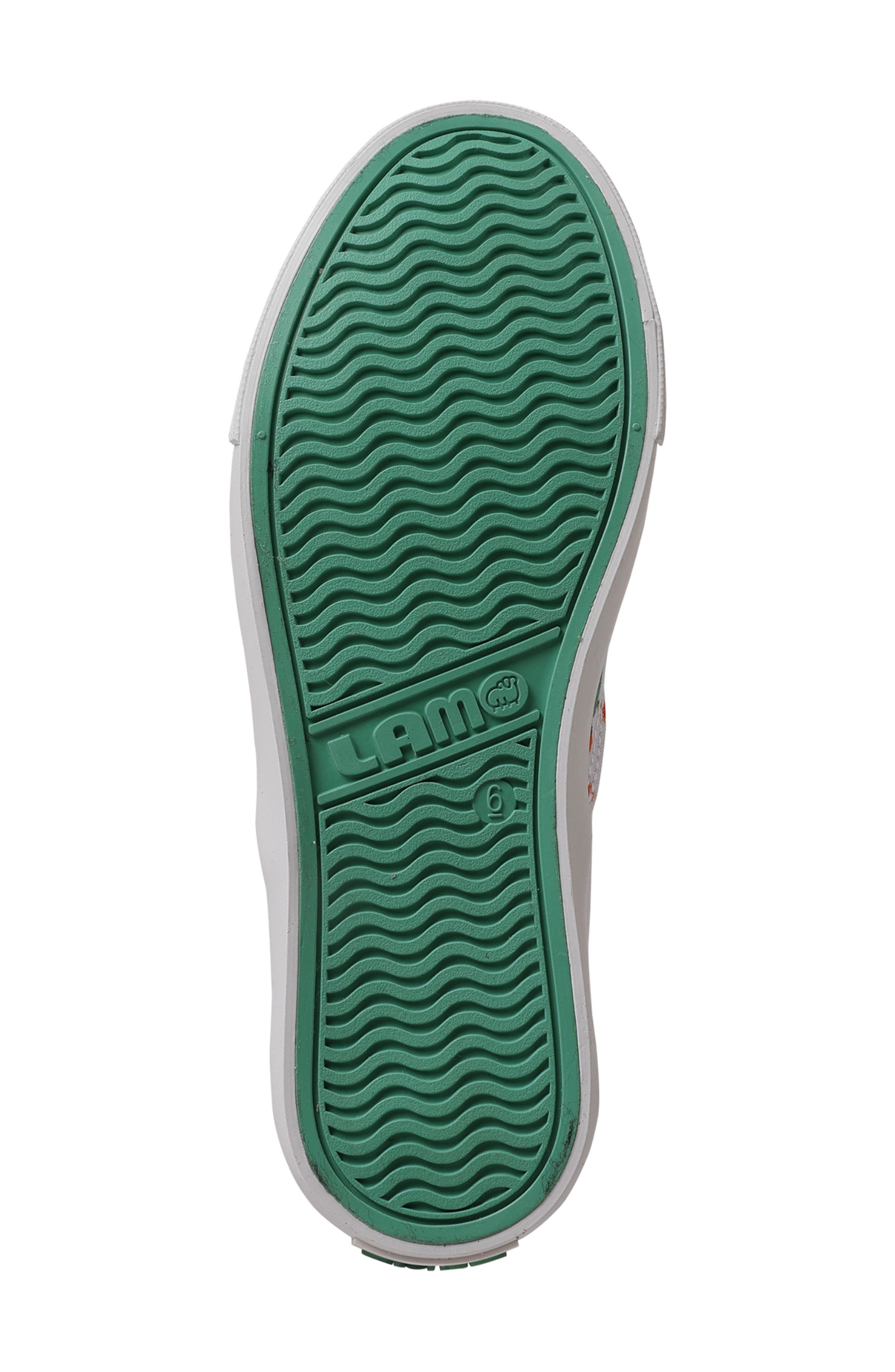 Piper II Slip On Sneaker, Alternate, color, WHITE/ GREEN