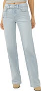 Silver Jeans Co. Avery Curvy Fit Belted Trouser Jeans