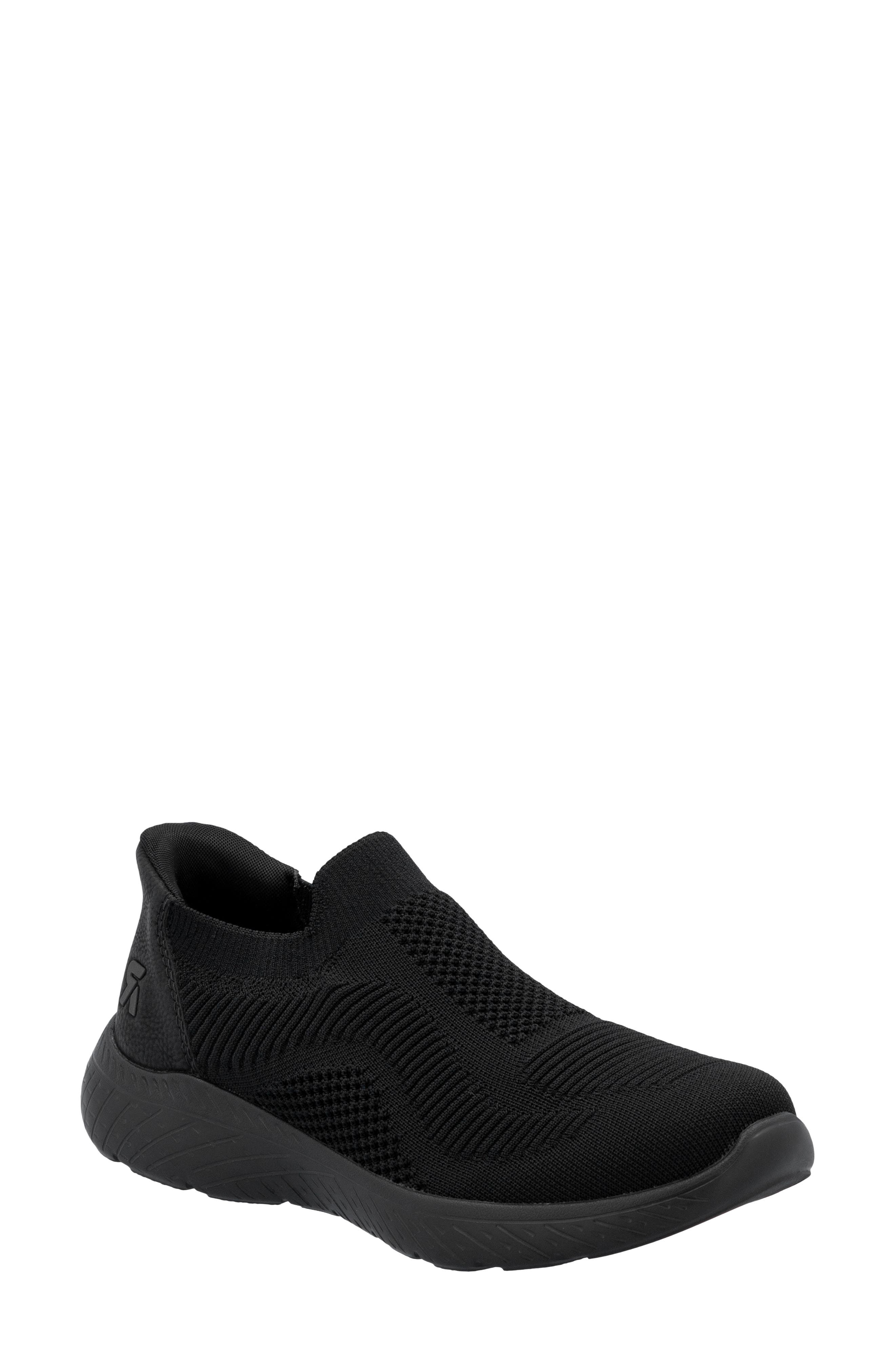 Rieker Edith 72 Slip-On Sneaker, Main, color, Schwarz/ Schwarz