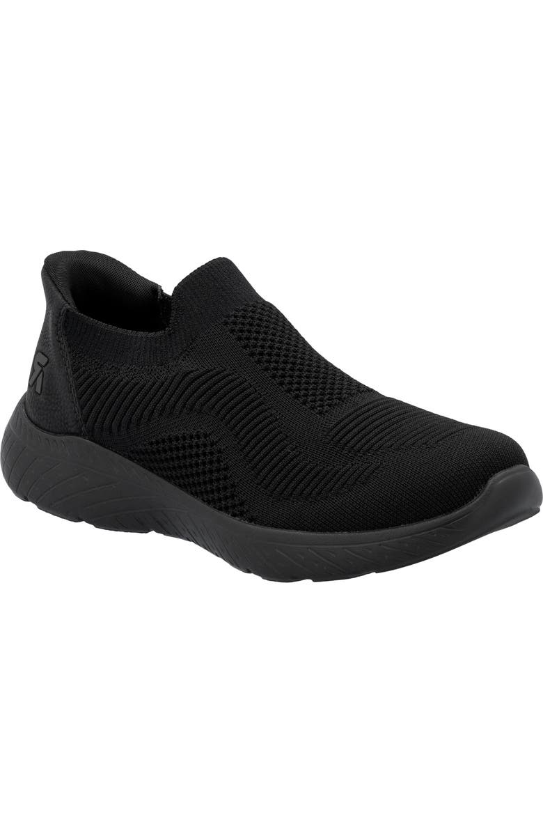 Rieker Edith 72 Slip-On Sneaker, Main, color, Schwarz/ Schwarz