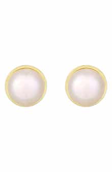 Adornia Freshwater Pearl Stud Earrings