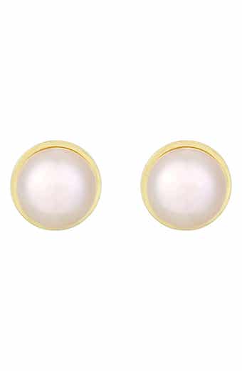 Adornia Freshwater Pearl Stud Earrings