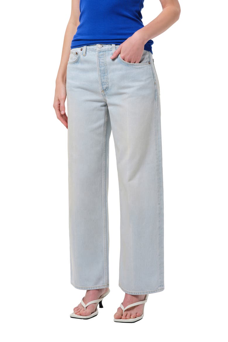 Arc Loose Wide Leg Jeans, Alternate, color, TYPE LIGHT SKY INDIGO