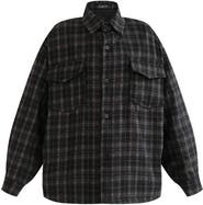 MOUSTACHE Plaid Flannel Shirt