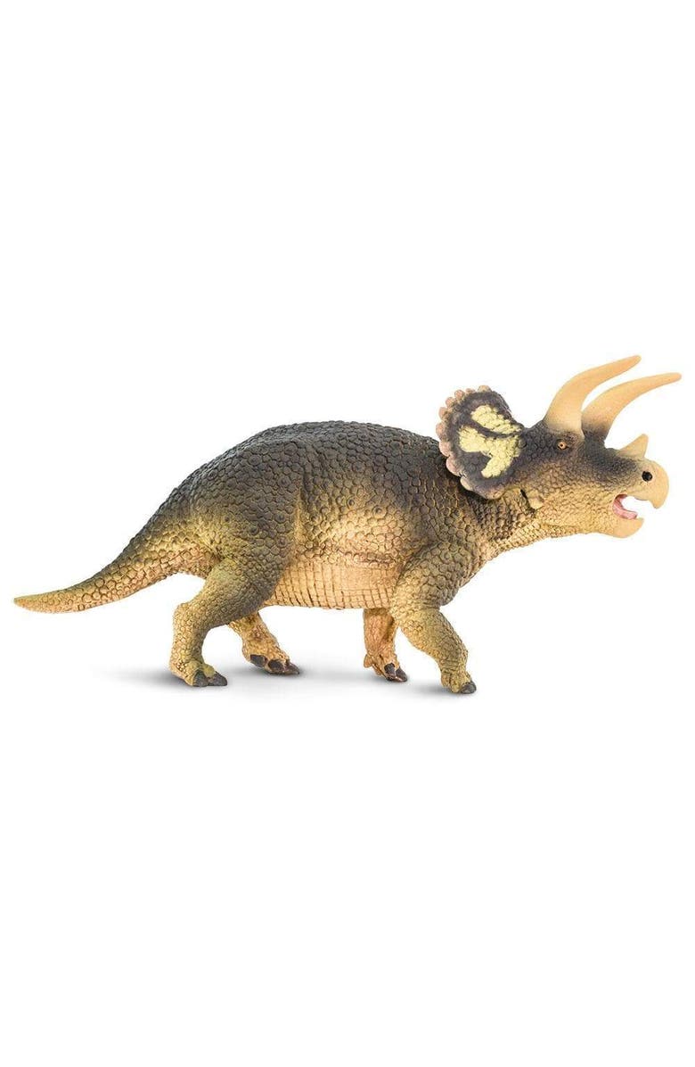 Safari Ltd. Triceratops Toy, Main, color, NO COLOR