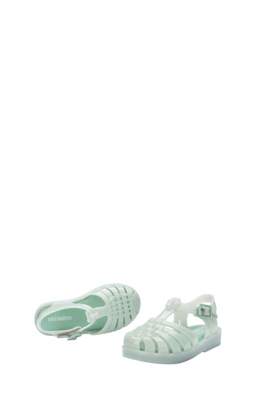 Melissa Possession Jelly Sandal In Light Green