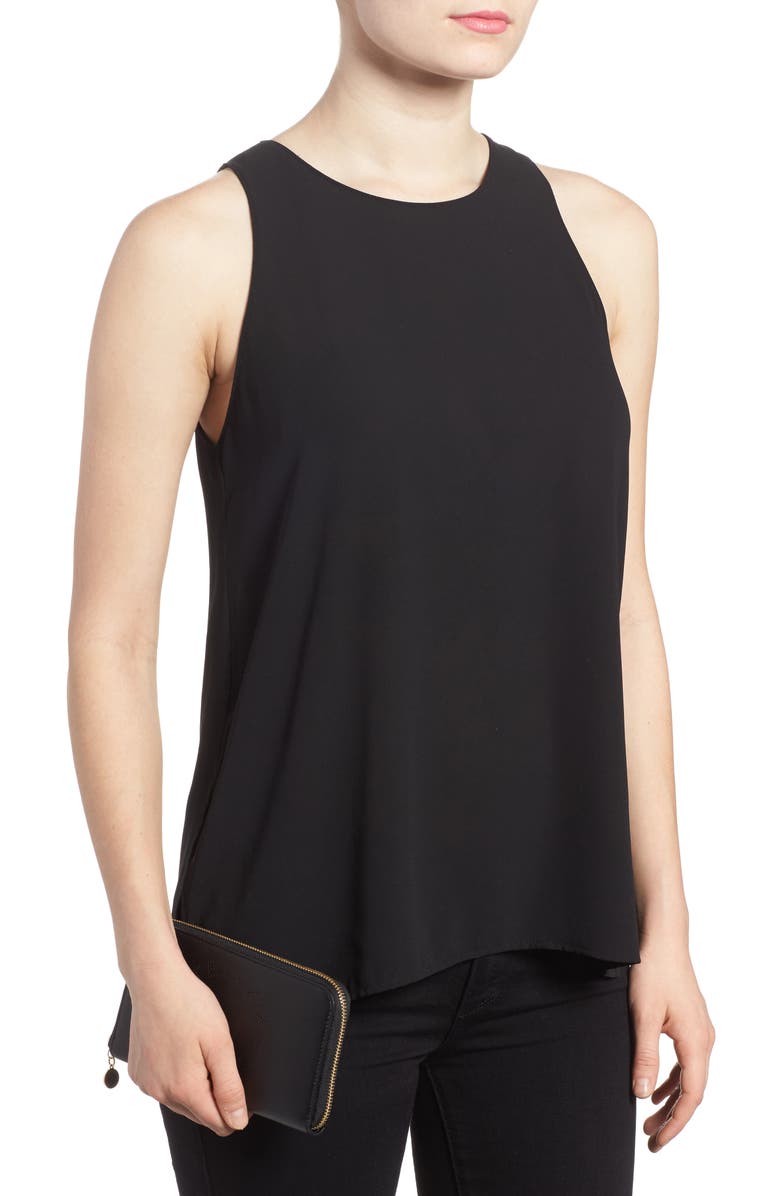 Stella McCartney Alter Nappa Perforated Logo Faux Leather Wallet, Alternate, color,