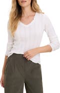 nz BY NIC AND ZOE Cleo Cotton Pointelle Top