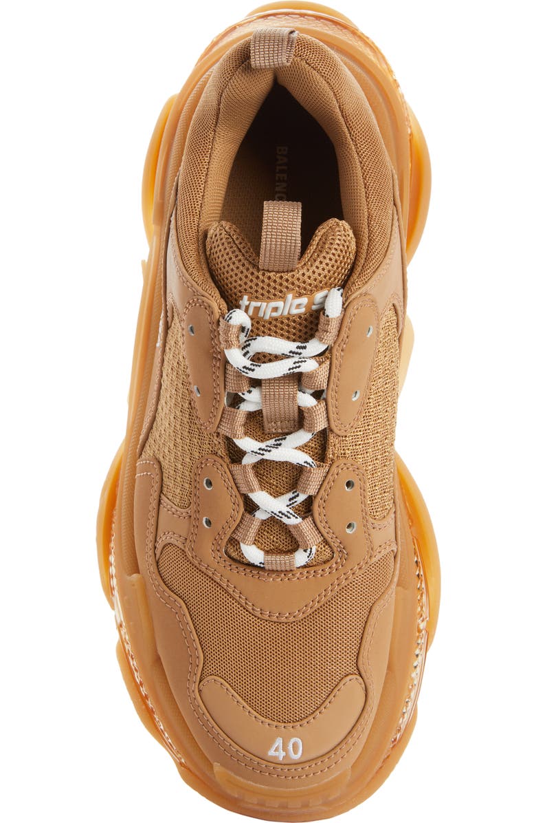 Balenciaga Triple S Clear Sole Sneaker, Alternate, color,