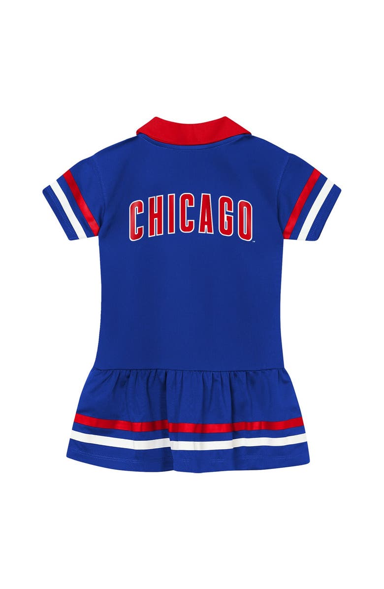 Outerstuff Preschool Outerstuff  Royal Chicago Cubs Big League Hit Dress, Alternate, color, Royal